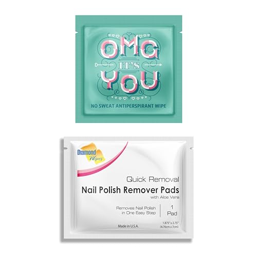LA Fresh Antiperspirant Wipes and Diamond Wipes Nail Polish Remover
