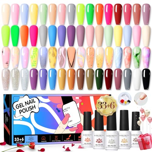 Born Pretty Gel Nail Polish Set Spring Summer Gel Polish
