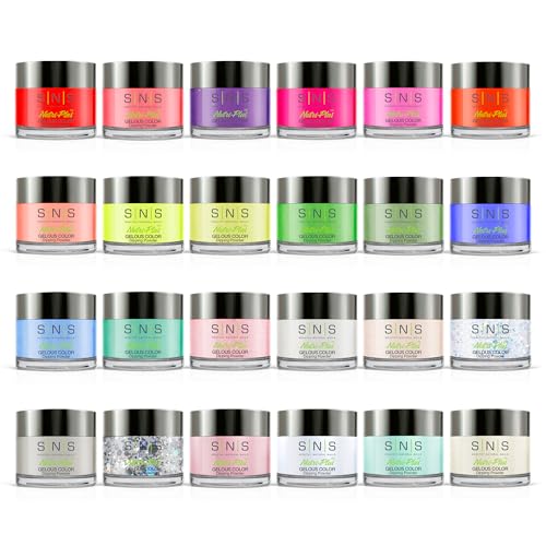 SNS Nails Dip Powder Kit, Gelous Color Dipping Powder Set